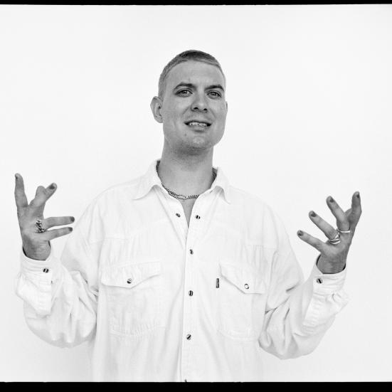 Caspar Eric. Fotograf: Petra Kleis 2025