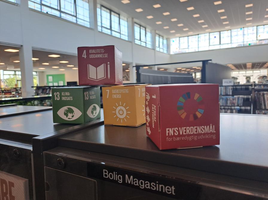 Verdensmål på Næstved Bibliotek.